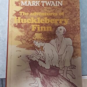 's The Adventures of Huckleberry Finn - Brown Cover